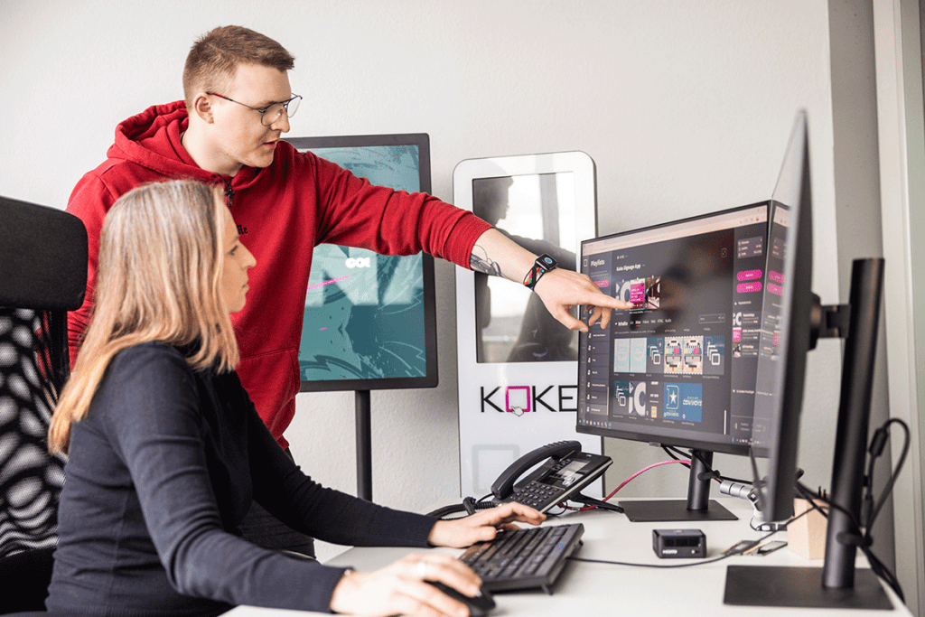 Inhalte verwalten mit dem Content-Management-System von KOKE