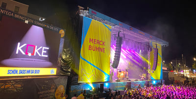 Schlossgrabenfest 2024 - Showtime für das KMS und AR von KOKE