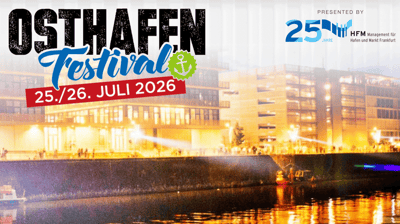 Osthafen-Festival: KOKE sorgt für perfekte Bilder auf der LED-Wand